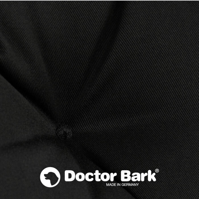 Doctor Bark Hundebett eckig orthopädisch schwarz2