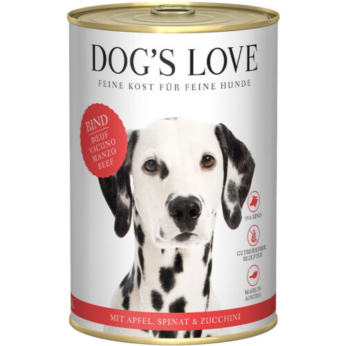 Dogslove Premium Adult Rind Hunde Nassfutter