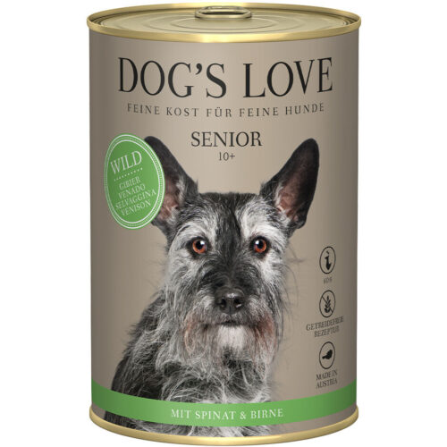 Dogslove Premium Senior Wild Nass Hundefutter