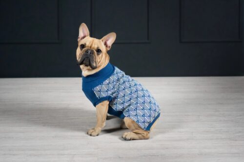 Labbvenn Pullo Hundepullover navy blue2