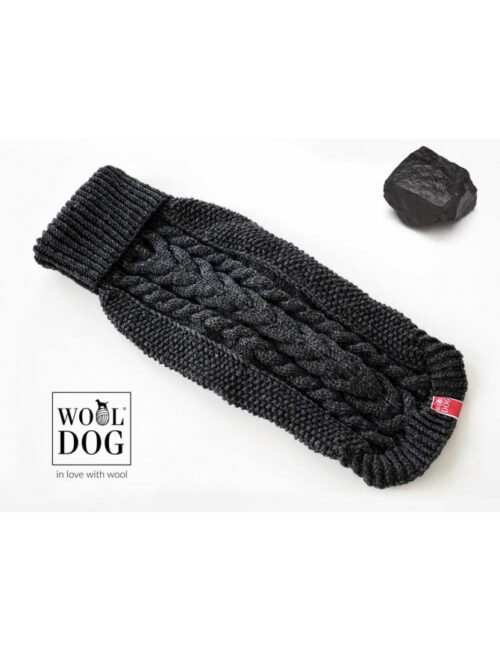 Wooldog Classic Hundepullover dark graphite