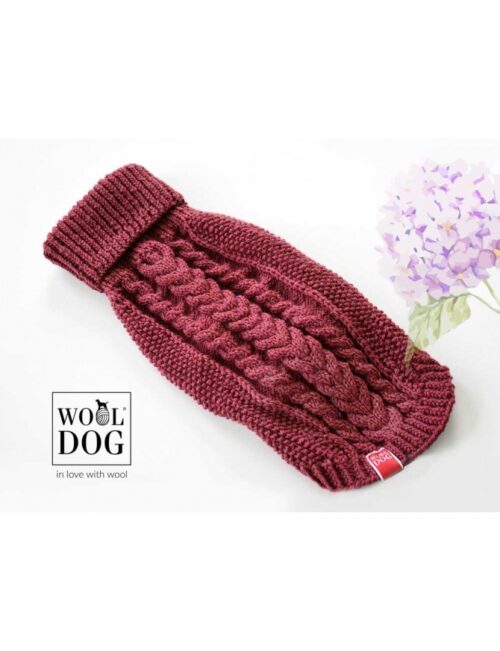 Wooldog Classic Hundepullover hortensia