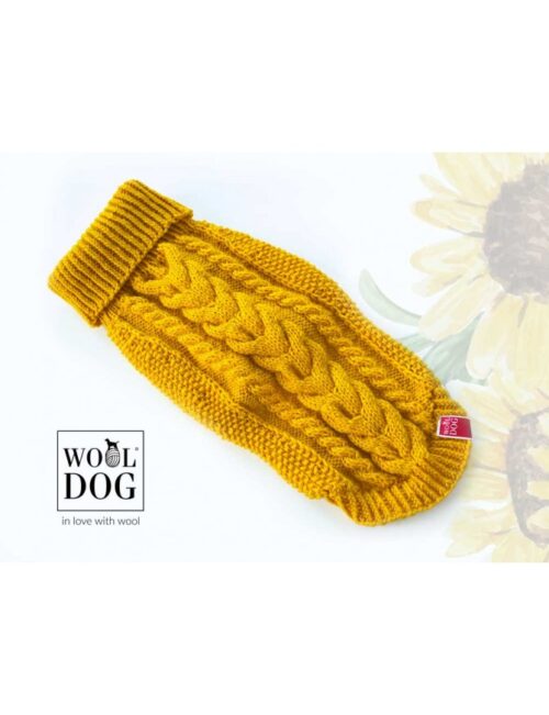 Wooldog Classic Hundepullover sunflower