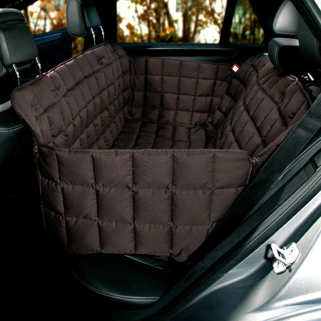 Doctor Bark 3-Sitz-Autoschondecke für die Rückbank passend für alle Kombis und SUVs in DREI Größen und DREI Farben All-Side Schutz Komfort-Schutz über die komplette Rückbank 