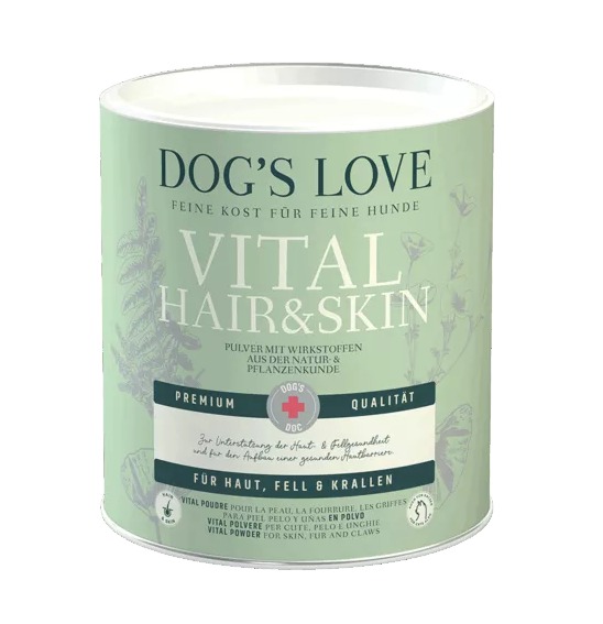 Dogslove Vital Hair und Skin Pulver für Hunde