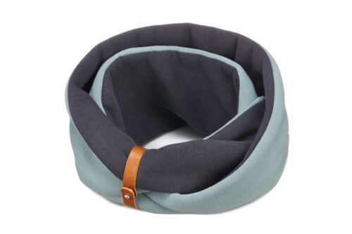 Labbvenn-Simo-Hundeschal-turqouise-und-iron1-scaled